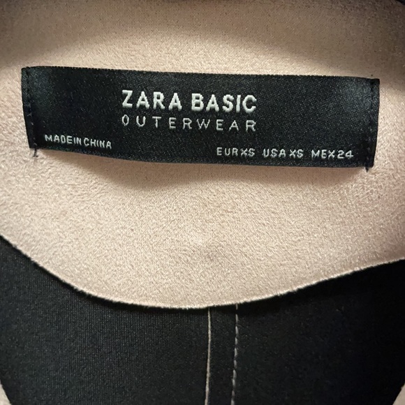 Light Pink Biker Style Jacket with Silver Hardware - Picture 2 of 10